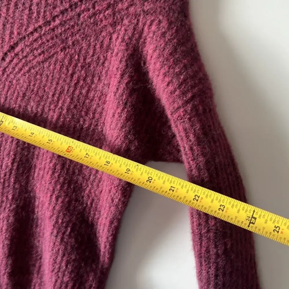 MADEWELL BELFIORE RIBBED PULLOVER SWEATER SIZE XS‎